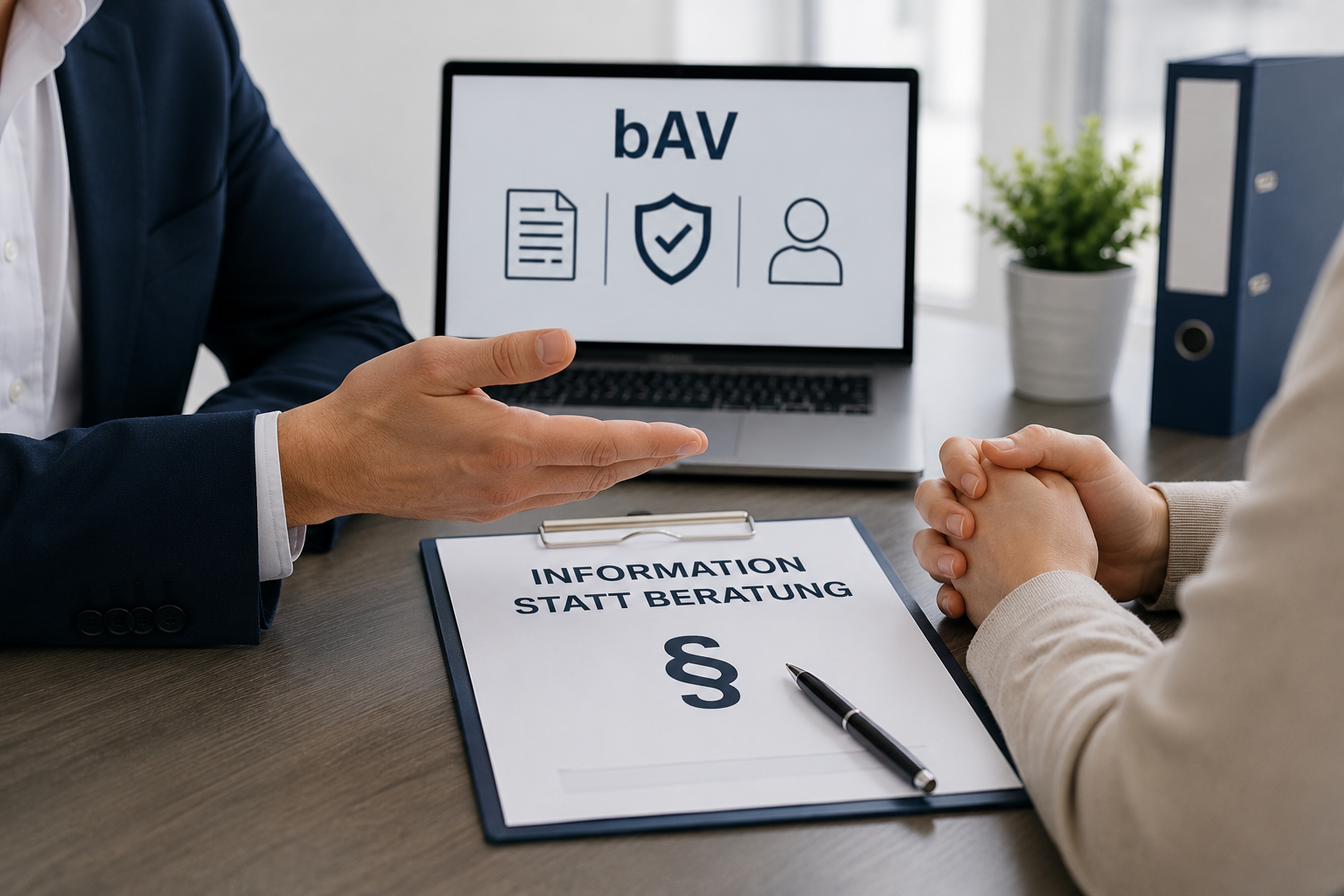 Darf die Personalabteilung zur bAV beraten?